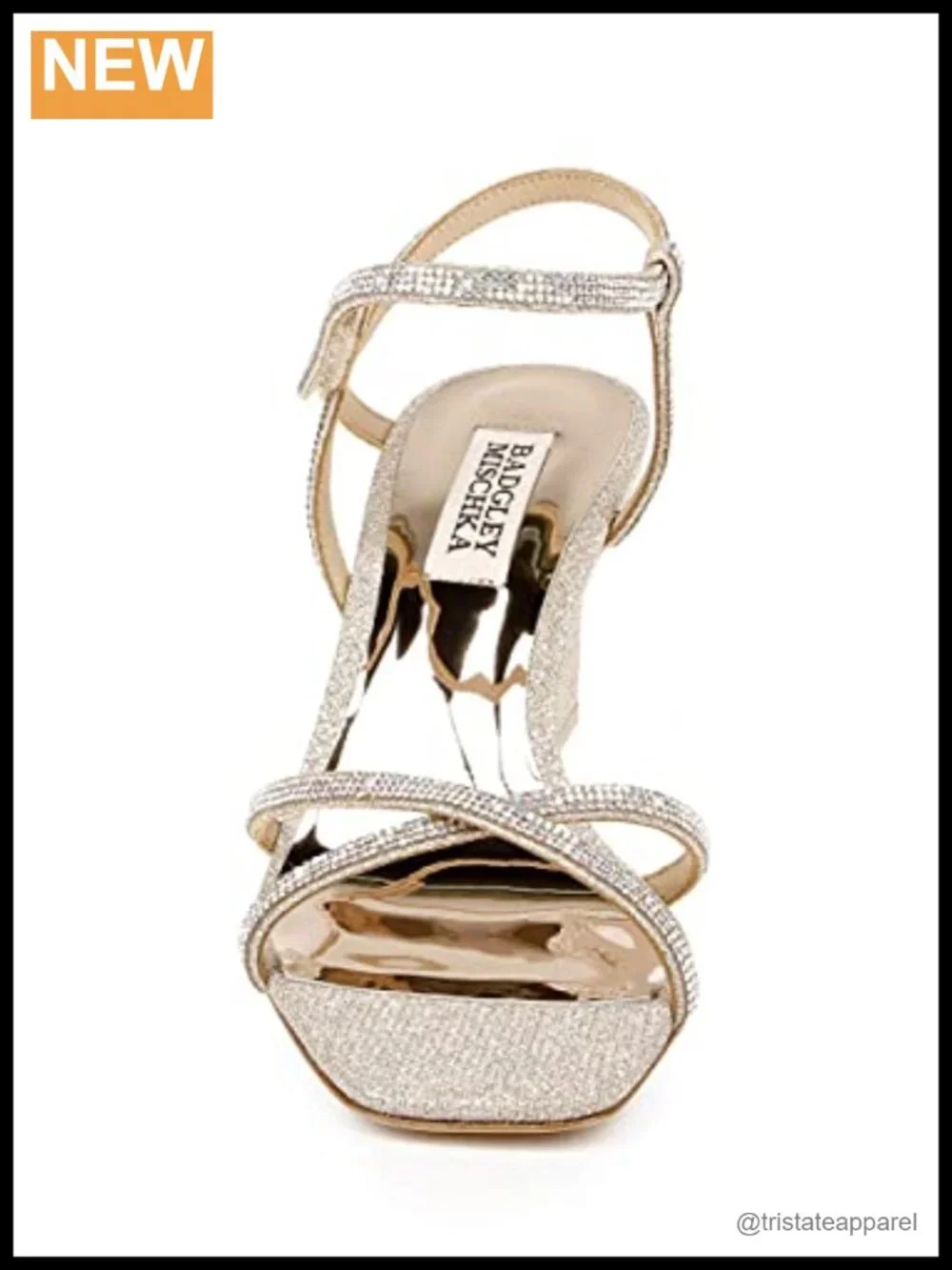 Wedge Sandal Slingback Glitter Open Toe Wedding Shoes